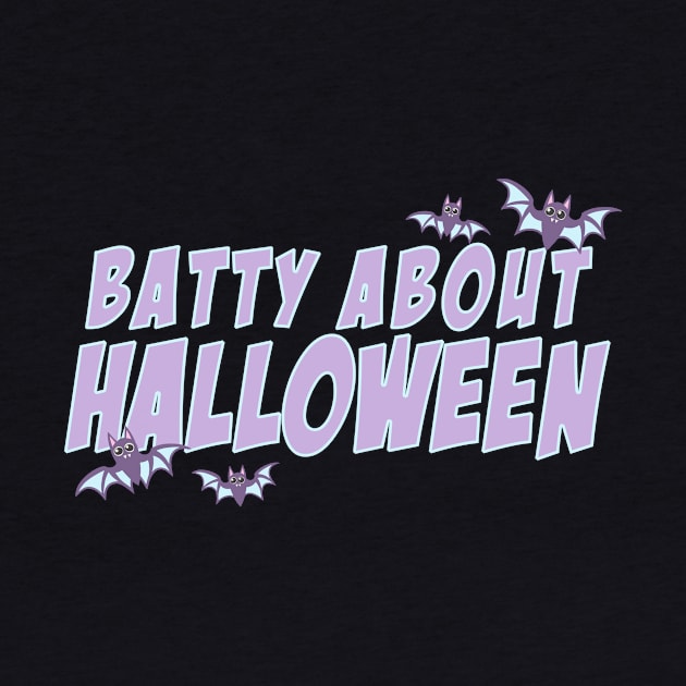 Batty About Halloween bats kawaii spooky cute pastel goth by xenotransplant